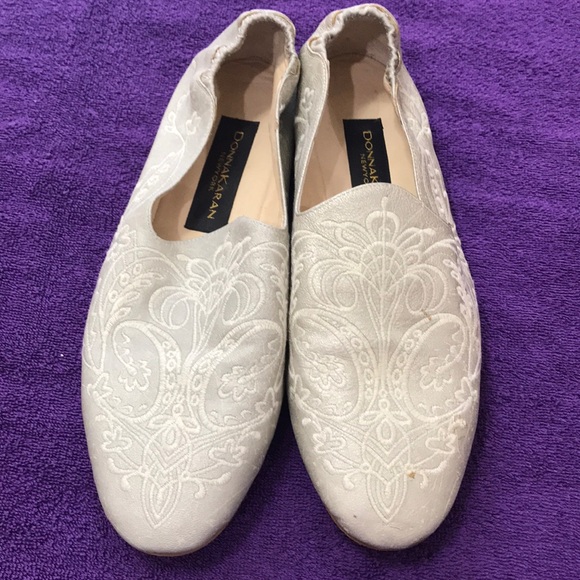 Vintage DonnaKaran flats all leather - Picture 1 of 8